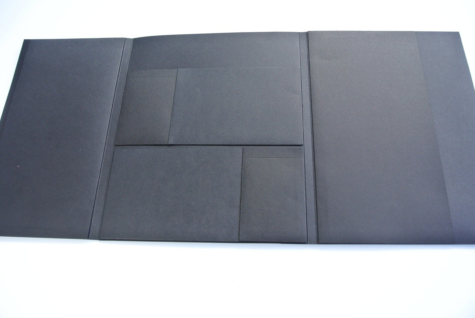 Folio Style Mini Album Kit, Blank Scrapbook Photo Album - Premade