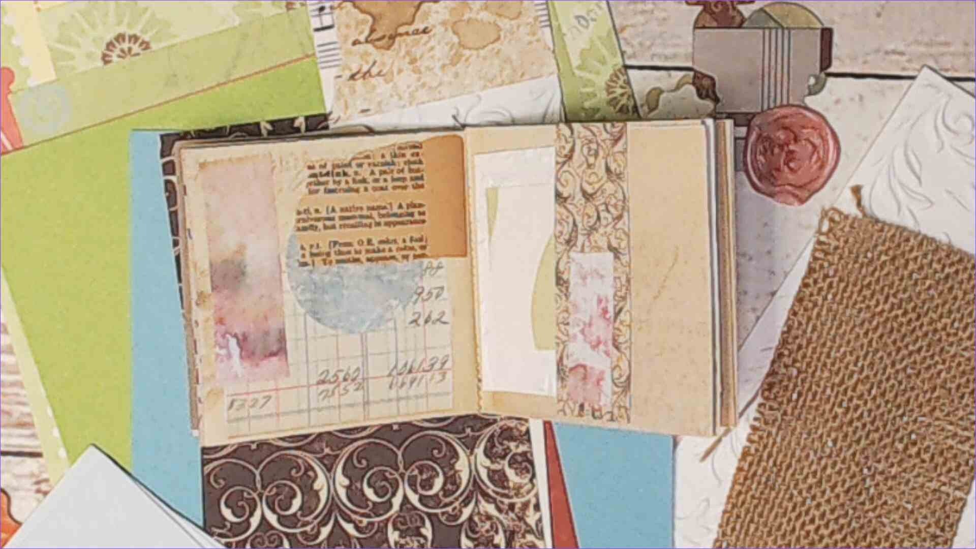 Fall Mini Junk Journal Kit – Etched By Faith