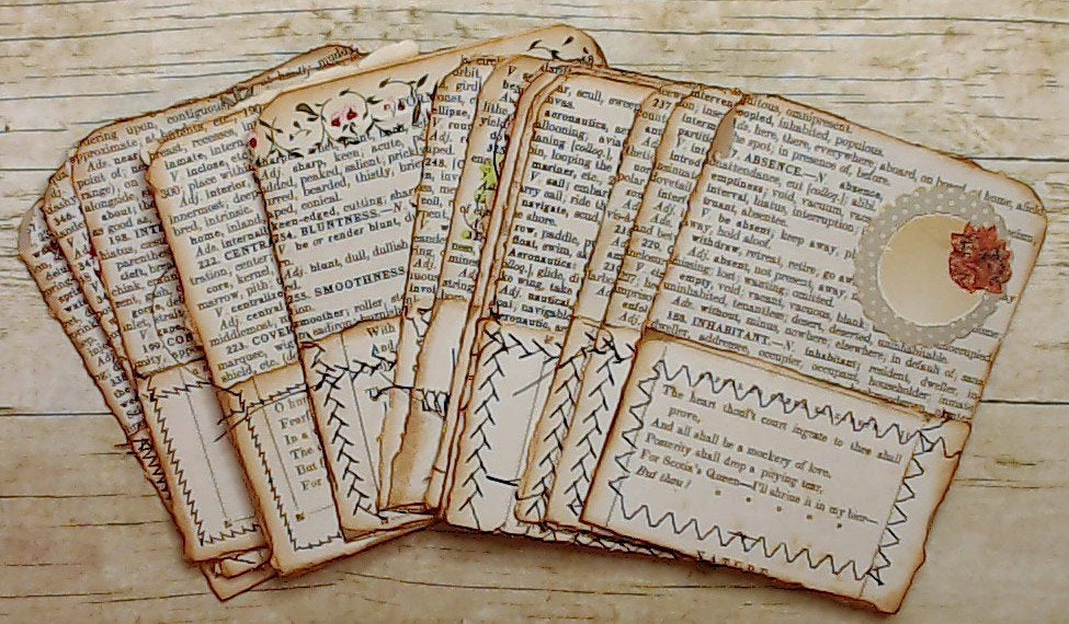 How to journal with vintage paper and ephemera - Babbling Books