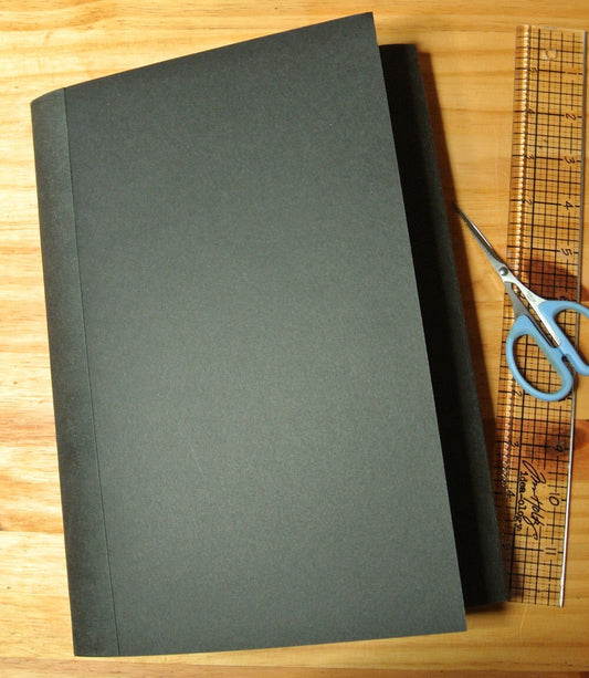 Blank Mini Album, Handmade, Blue Watercolor Fabric Spine, DIY Scrapboo –  The Scrapologist™